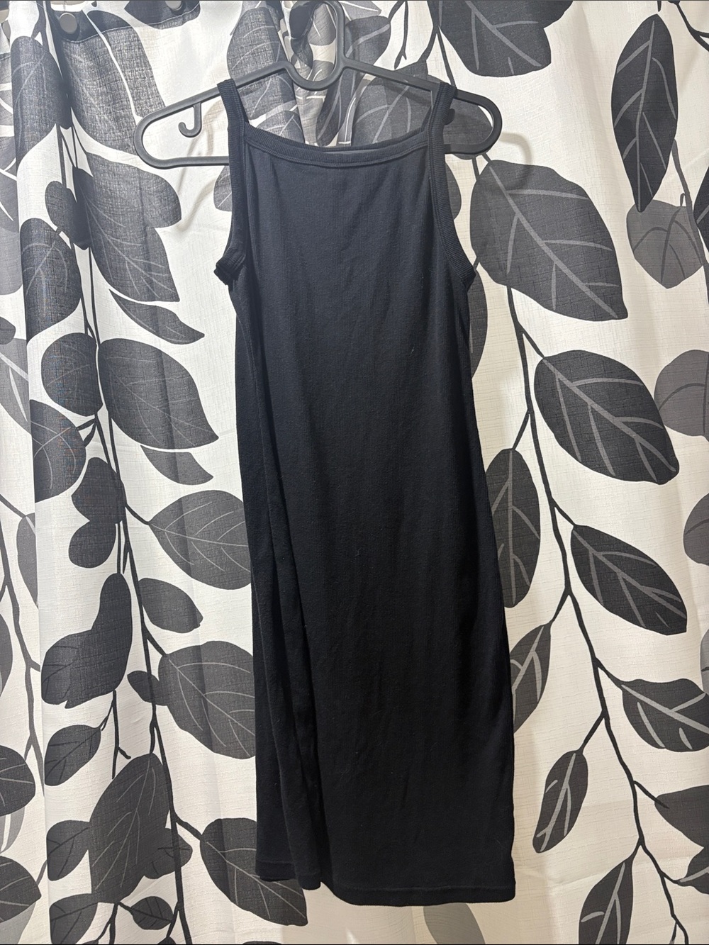 UGG Black Sleeveless Midi Tank Dress